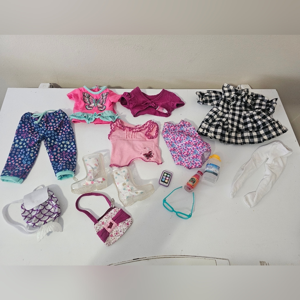 18IN Doll Clothing Lot